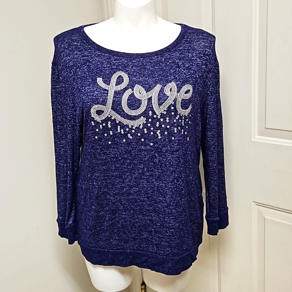Life Elsewhere Long Sleeve "Love" Top